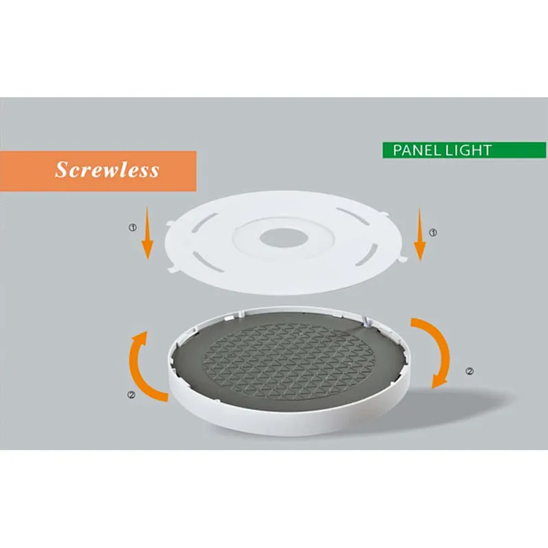 18W Square Driverless panel light