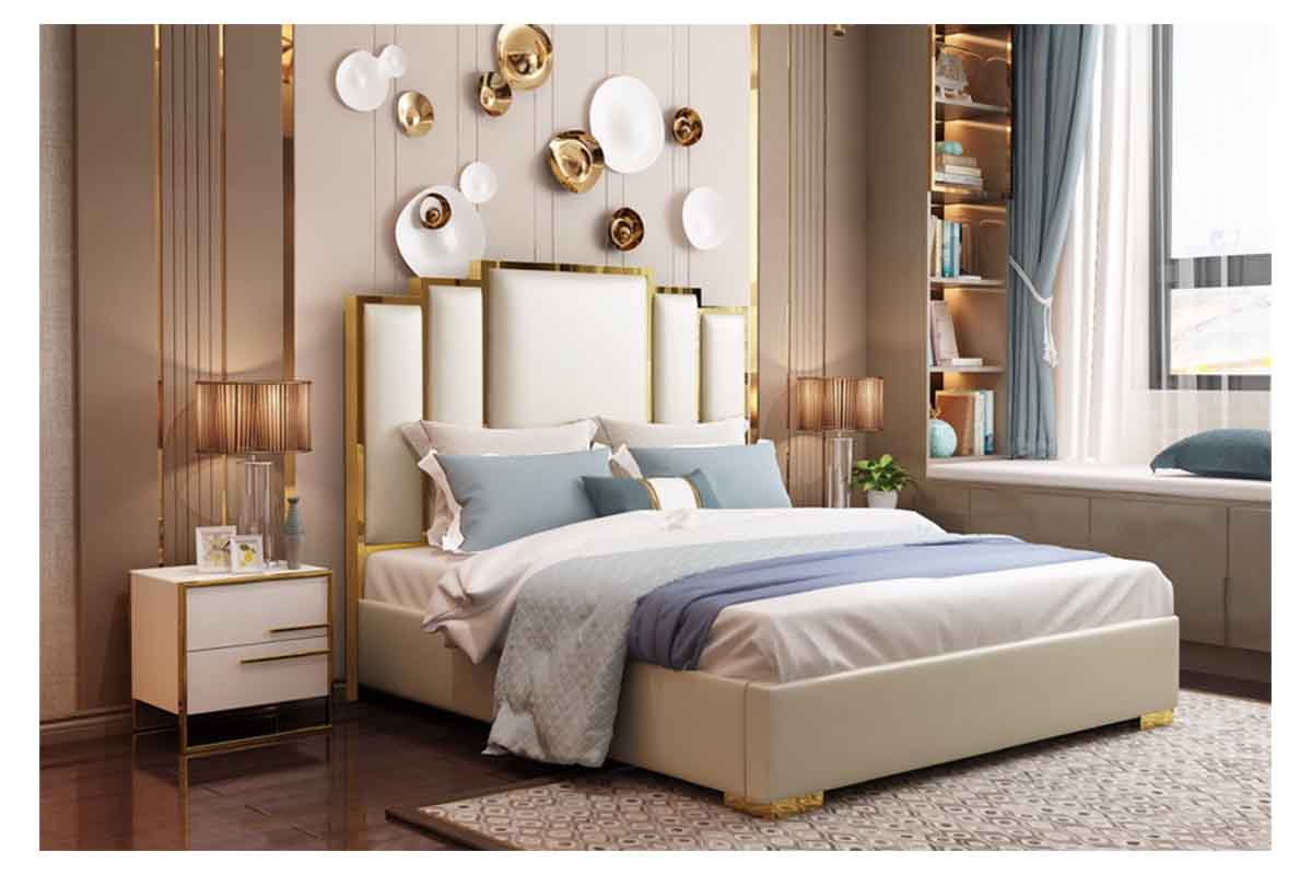 Fontana Bed HM424-083 bed distributor upholstered bed