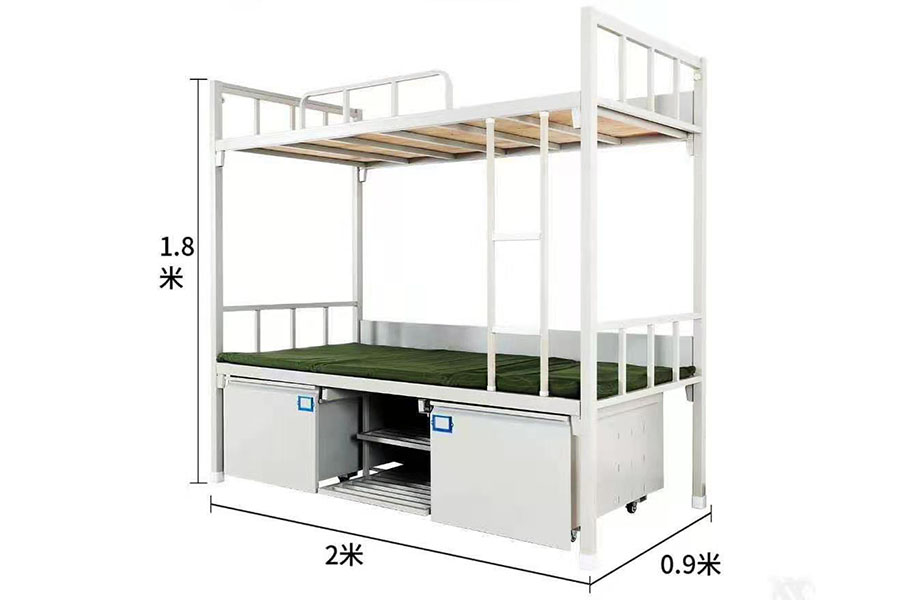 Luckysoldier Stardard bunk bed Cold Rolled Steel bed