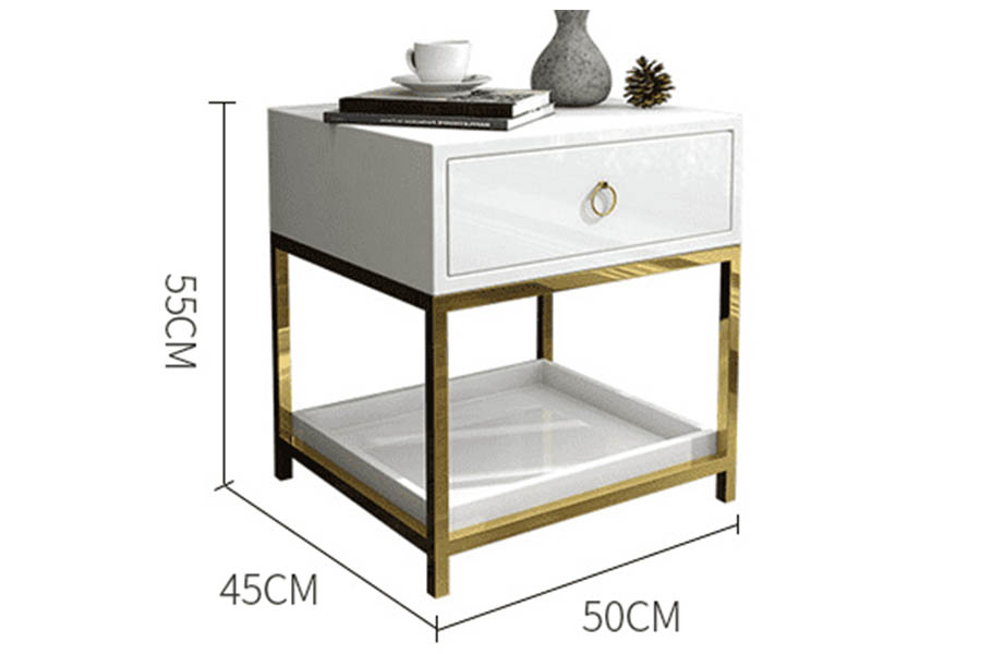 Fontana vintage farmhouse nightstand Factory