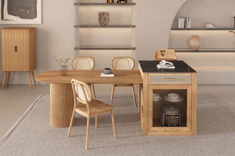 Giotto  table HM0040-CJT219 wooden tea table tea room