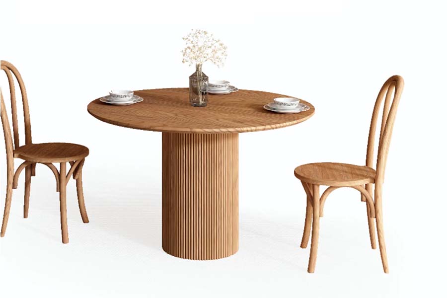 Giotto Dining table HM0040-CJT221-1 wooden dining table home use
