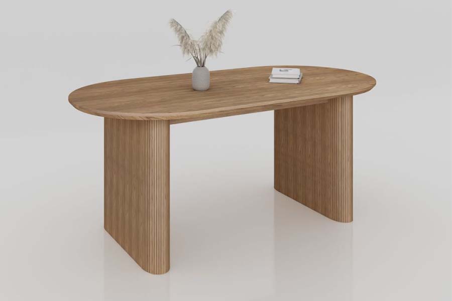 Giotto Dining table HM0040-CJT223 Dining room furniture wooden structure