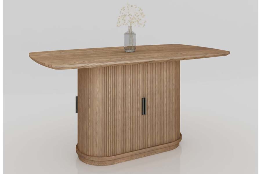 Giotto Dining table HM0040-CJT222 wooden structure for home or restaurant