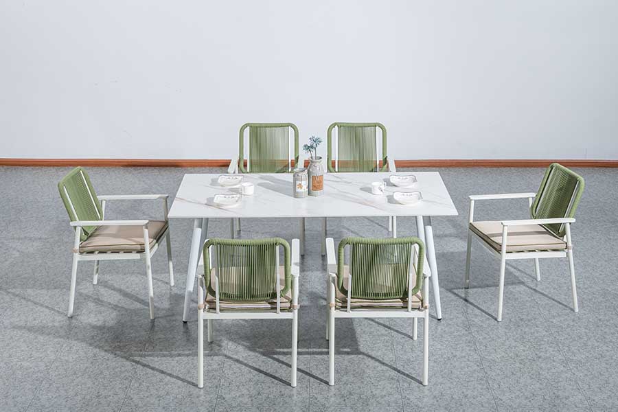 Настольный набор Giotto Outdoor HM81-KX23-1086 Настольный набор Алюминиевый каркас Изысканный дизайн