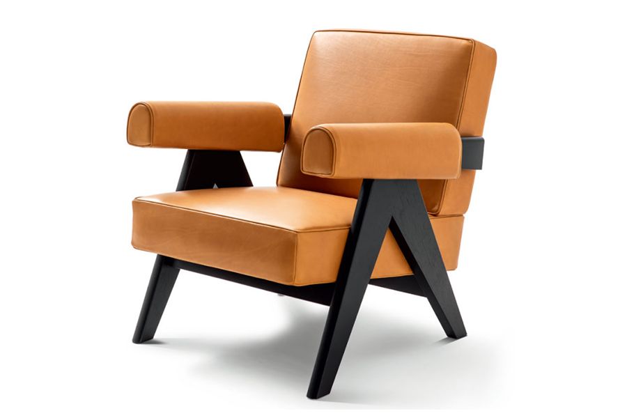 Divany Leisure chair D-98 wabi sabi style solid wood casual sofa chair