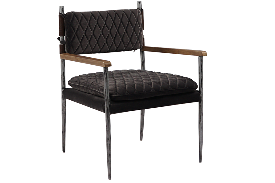 Italian Style Living Room Lounge Modern Armchair Fabric Leisure Chair