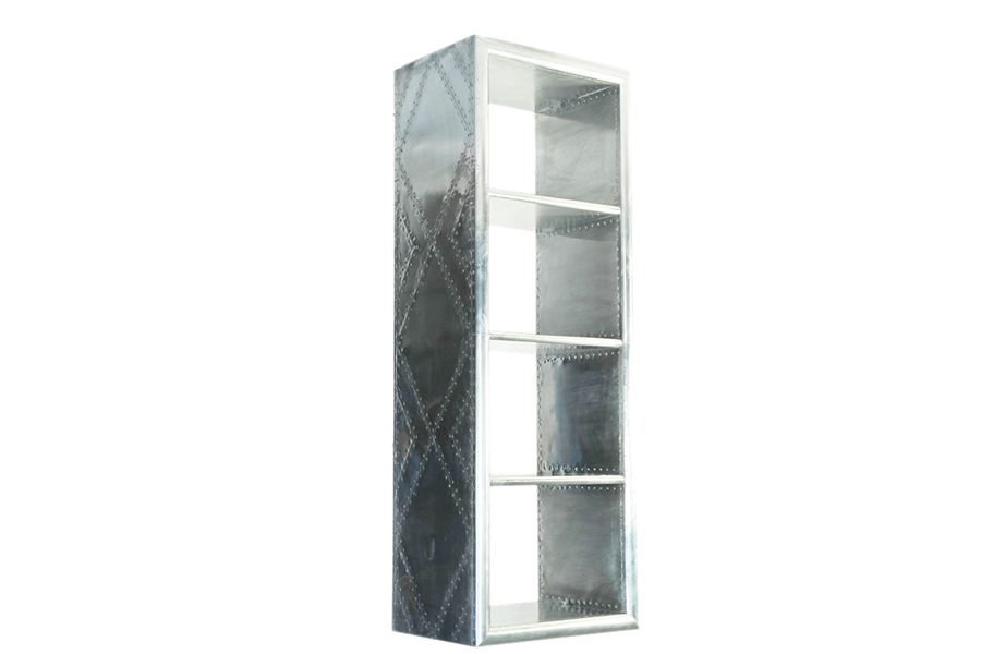 Hot sale industrial vintage book case wall storage shelf