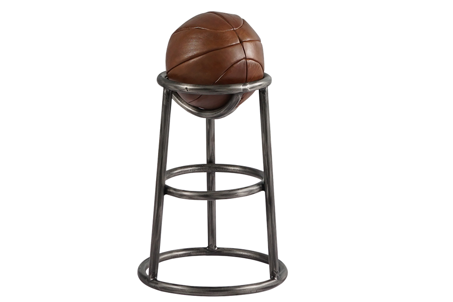 Metal bowling ball rack rotating metal display shelf china made
