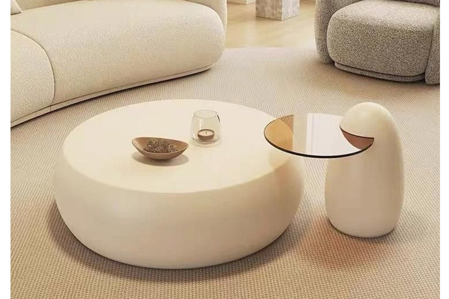 Giotto Coffee table HM0572-C15 wabi-sabi style Round coffee table
