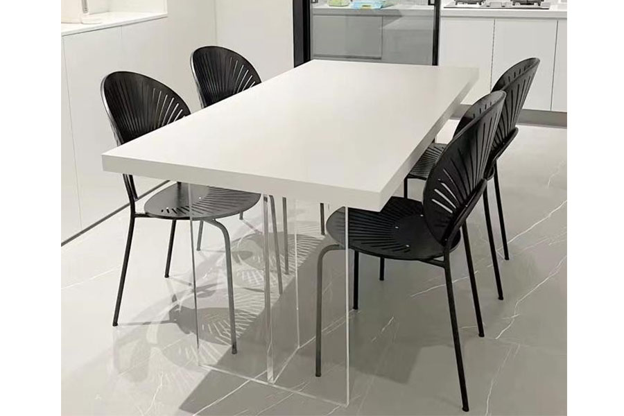 Giotto Dining table HM0572-A17 Acrylic Suspended Dining Table