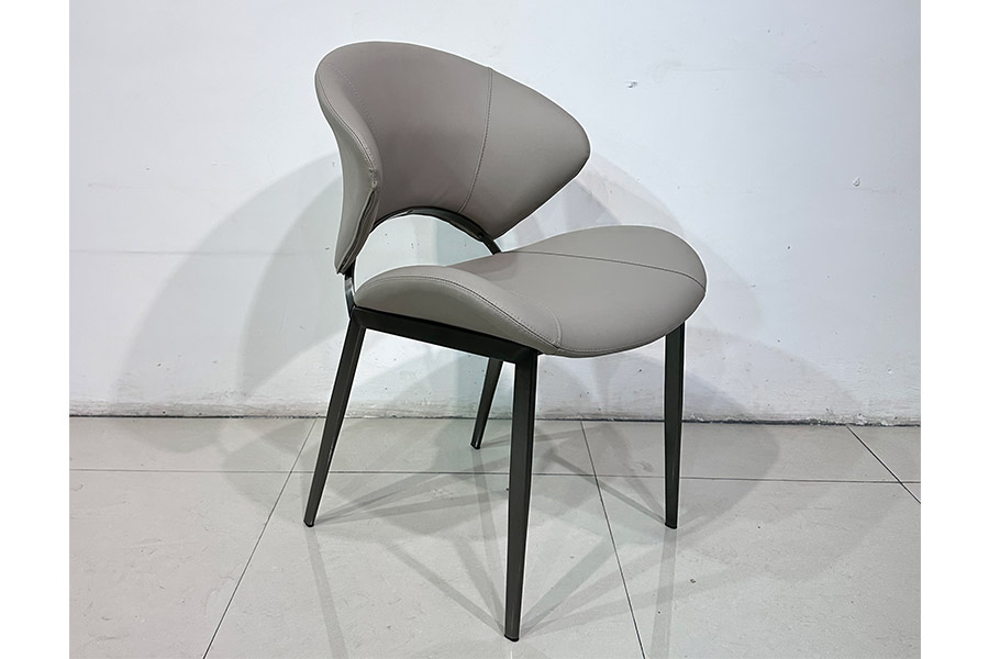 Dining chair HM0691-D-292 Simple Italian dining chair restaurant home light luxury modern single chair