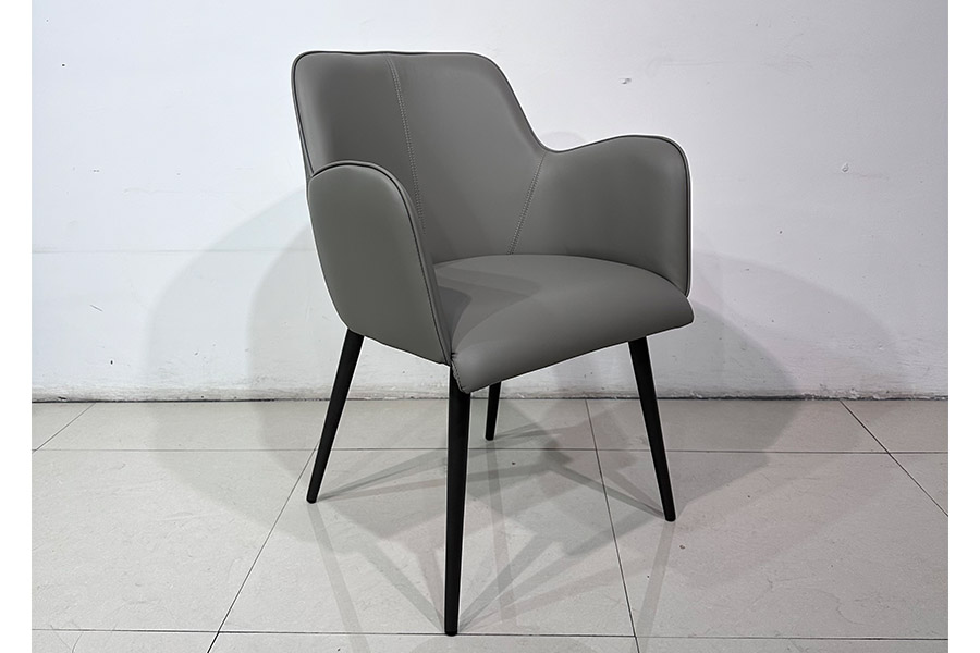 Frans Dining chair HM0691-D-310 Dining chair household light luxury hotel restaurant backrest chair modern simple leisure chair