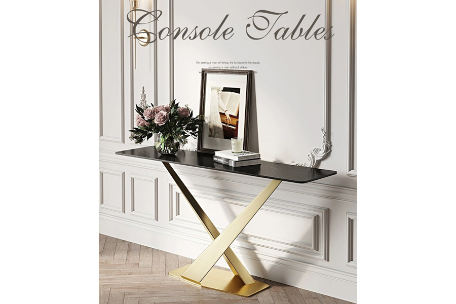 Console Table Slate Table