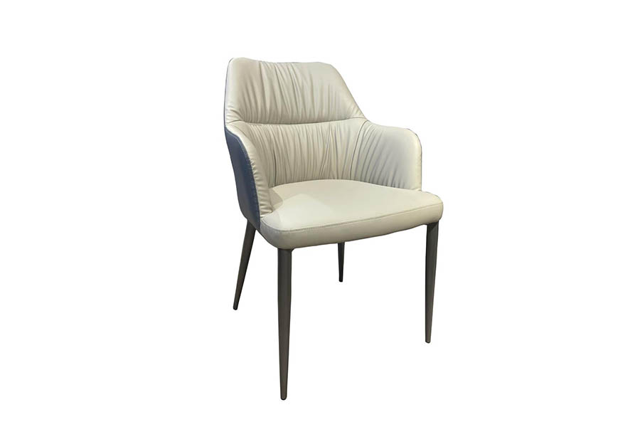 Frans Dining chair HM0760-DY-234 Italian light luxury high armrest dining chair