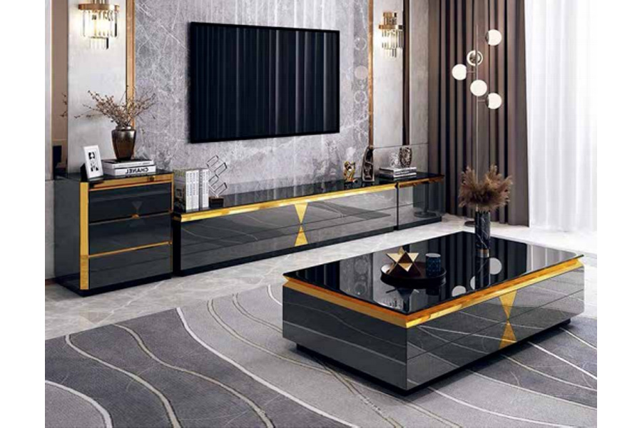 tv stand coffee table set