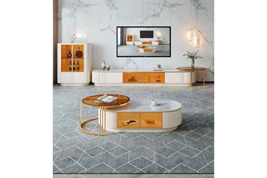 cabinet coffee table
