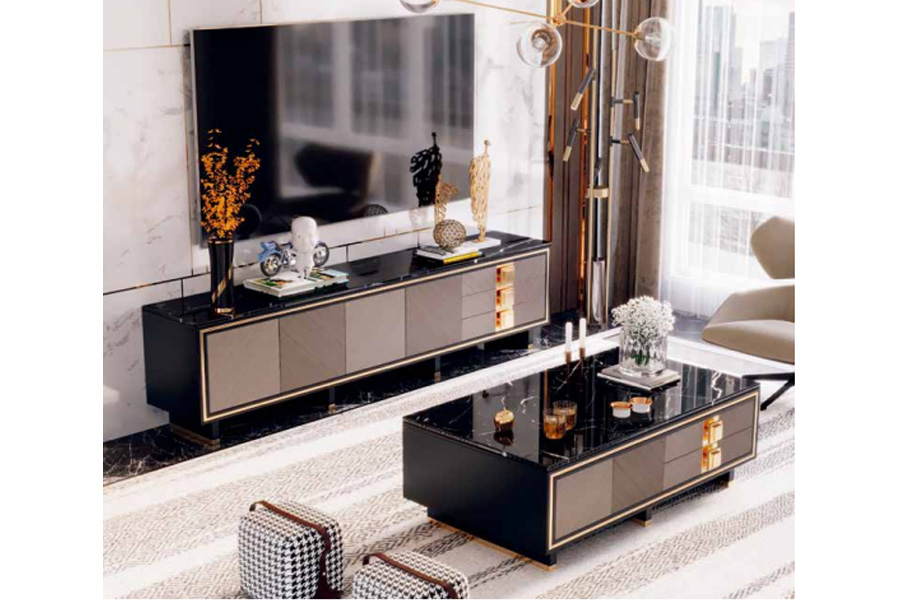 TV cabinet & coffee table set