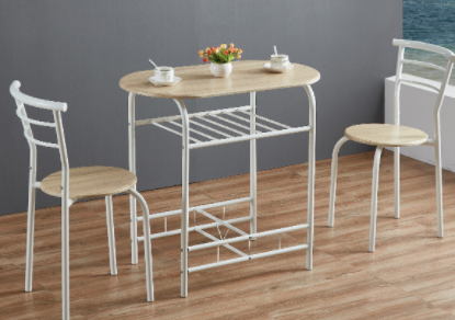 Furniture factory table laminated board top table Rental house furniture table economical table Worker'sdormitory table set