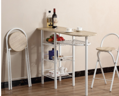 Furniture factory dining table laminated board dining table multifunction dining table Rental house furniture dining table