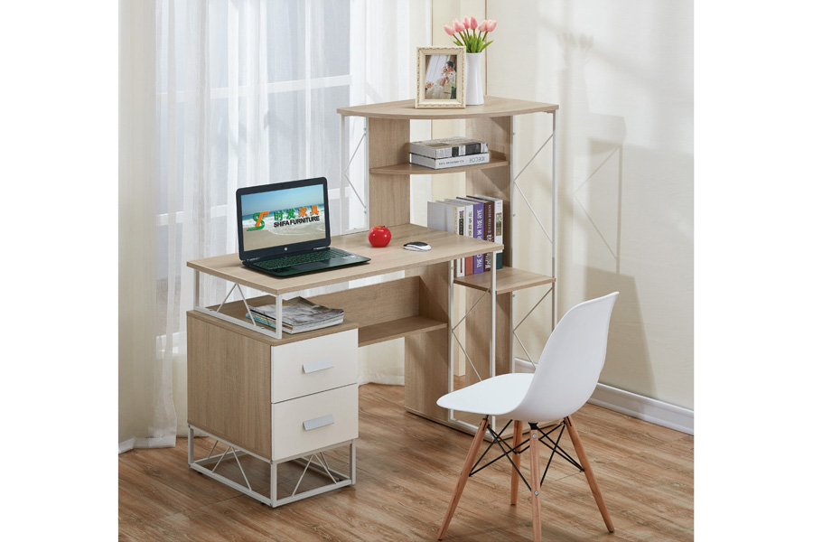 Furniture factory desk laminated board desk Fashion design desk Economy hotel furniture desk High quality desk