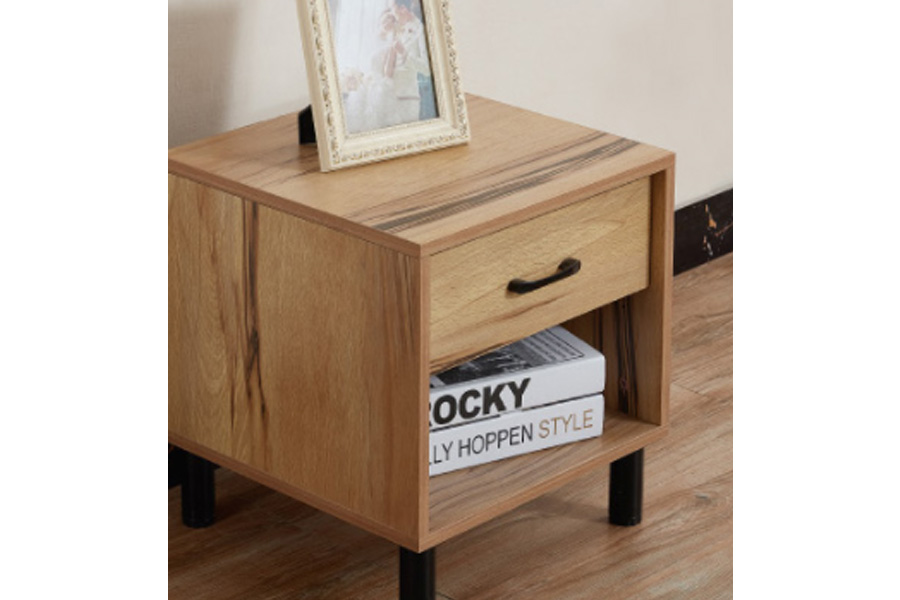 Furniture factory night stand laminated board night stand economical night stand Rental house furniture night stand