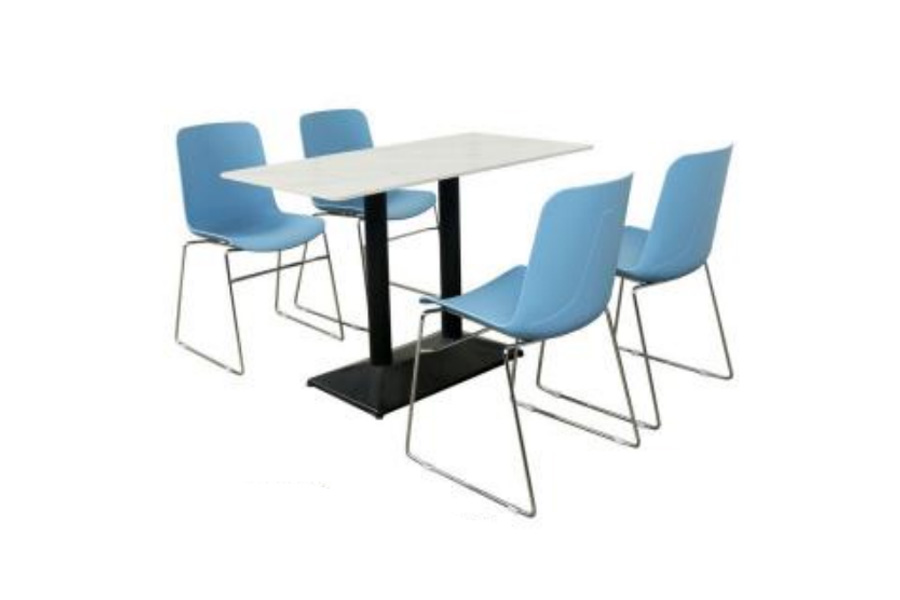 Dining table&chair set Restaurant dining table and chair Canteen dining table and chair set