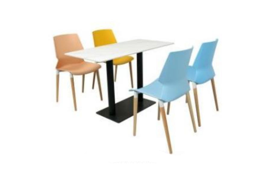 Dining table&chair set Student canteen dining table&chair set Staff canteen dining table&chair set