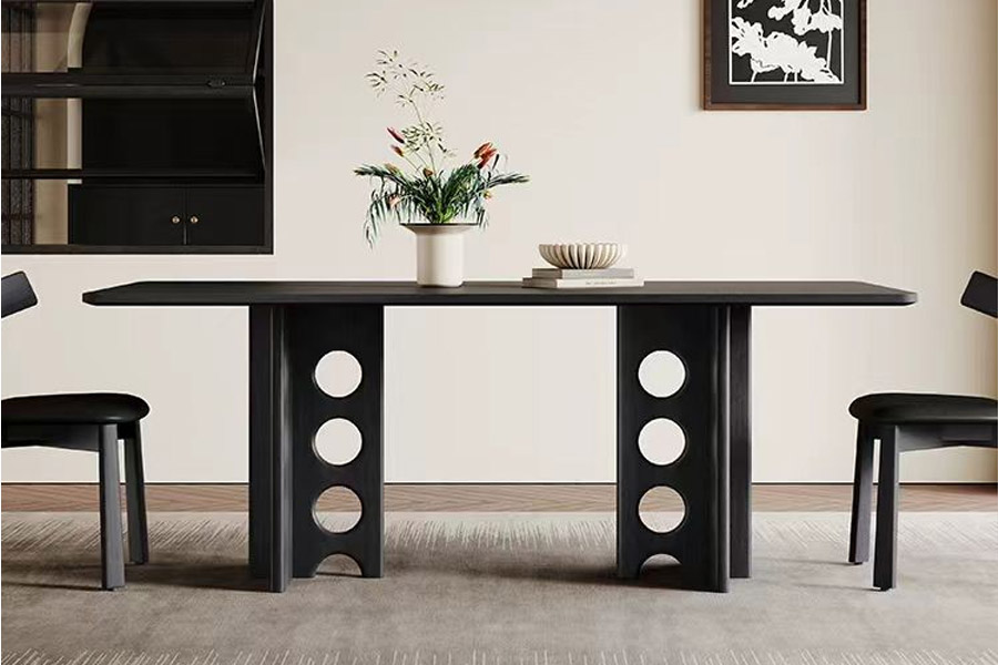 Time Dining Table - Ancient Style Granite Slab Home Small Room Table and Worktop  medieval style