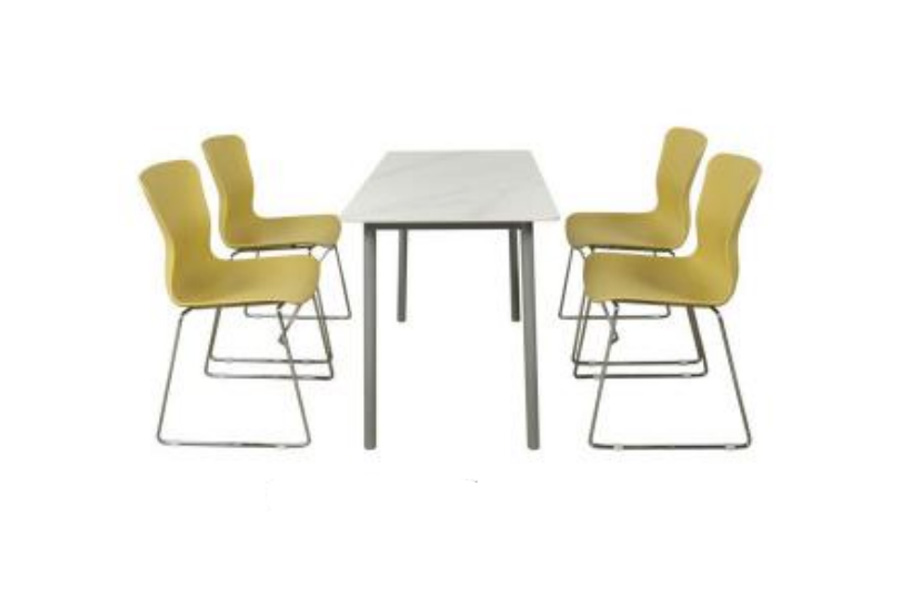 Dining table&chair set Canteen dining table and chair set Student canteen dining table&chair set