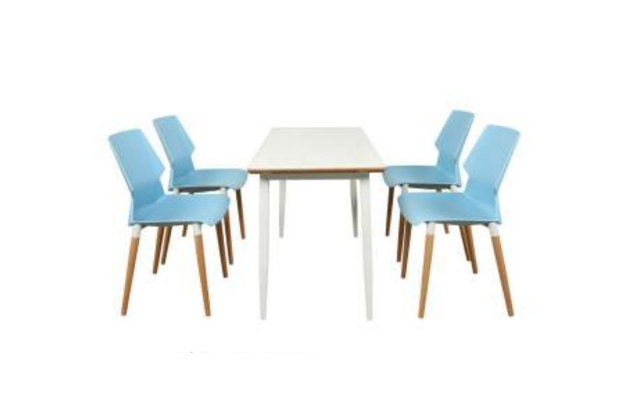 Dining table&chair set Canteen dining table and chair set Fashion design dining table and chair set