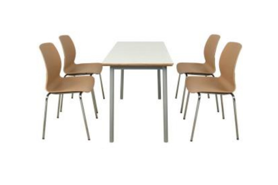 Dining table&chair set Canteen dining table and chair set Student canteen dining table&chair set