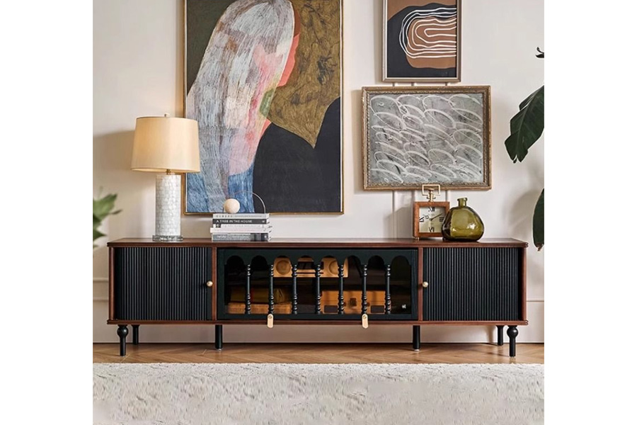 TV cabinet Solid wood tv cabinet Medieval style TV cabinet Vintage look tv cabinet
