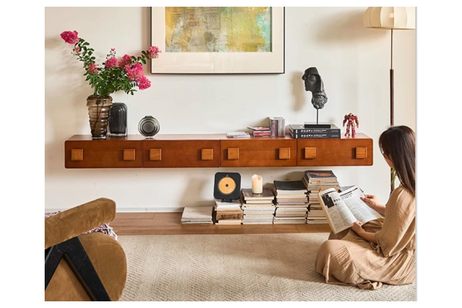 TV cabinet Ash wood tv cabinet fashion design tv cabinet medieval style tv cabinet