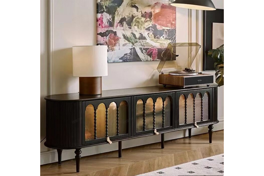 TV cabinet Solid wood tv cabinet medieval style tv cabinet fashion design tv cabinet