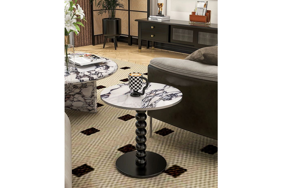 Side table Fashion design side table Modern style side table sintered stone top side table