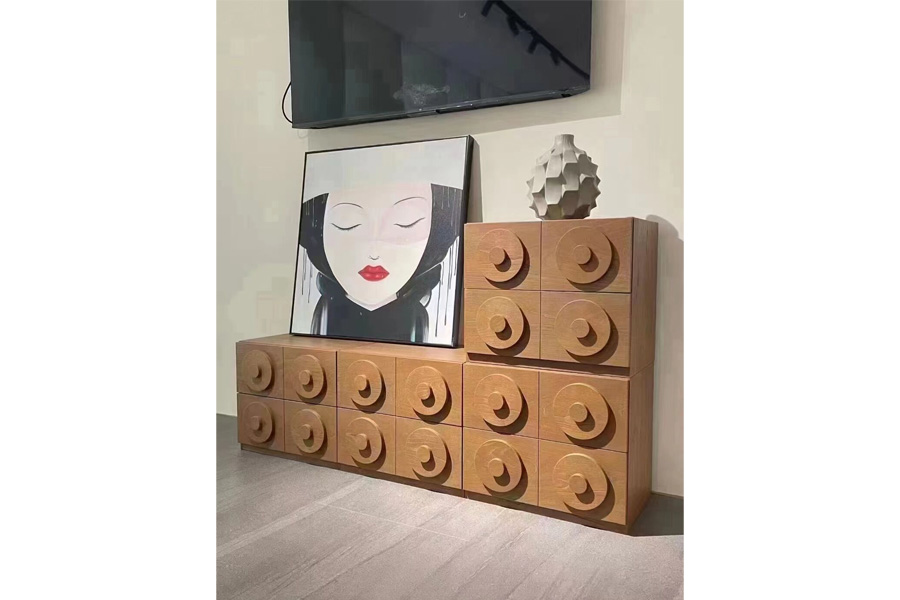 Side cabinet fashion design side cabinet Medieval side cabinet