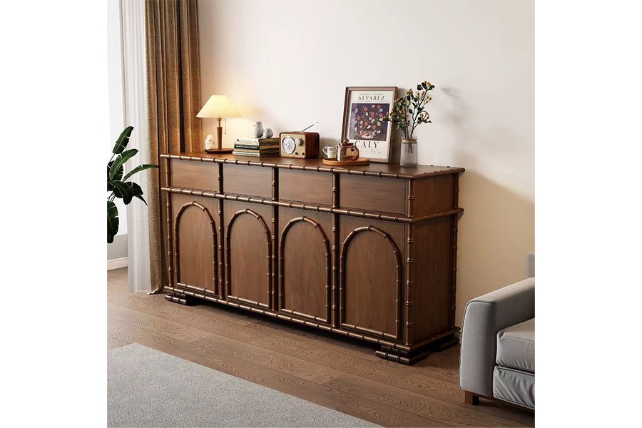 Side cabinet Medieval style side cabinet fashion design side cabinet Multifunctional side cabinet Vintage side cabinet