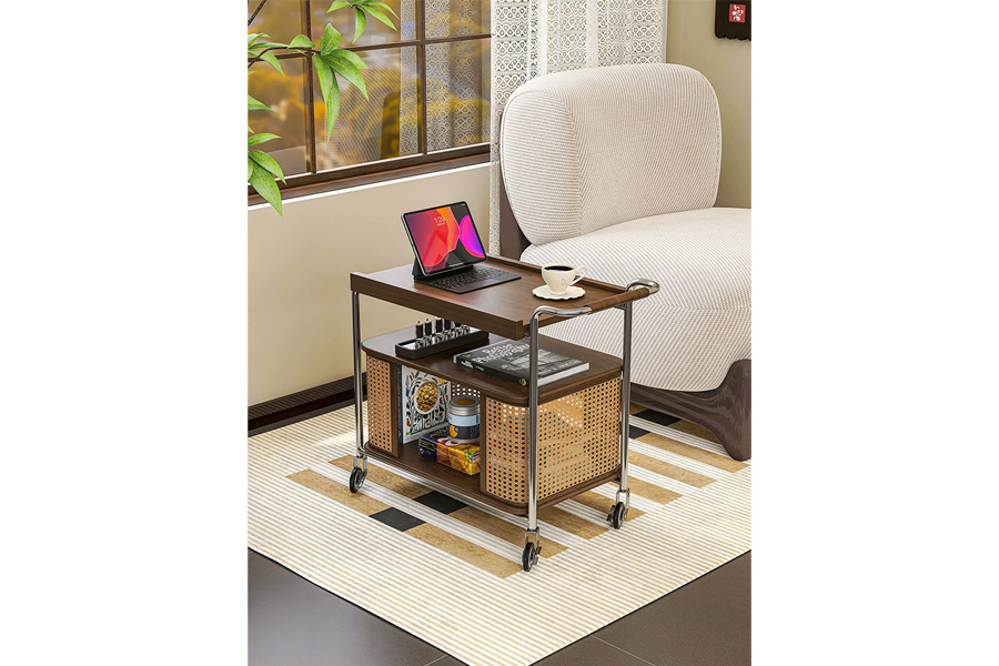Side table Medieval style side table Multifunctional side table French vintage side table