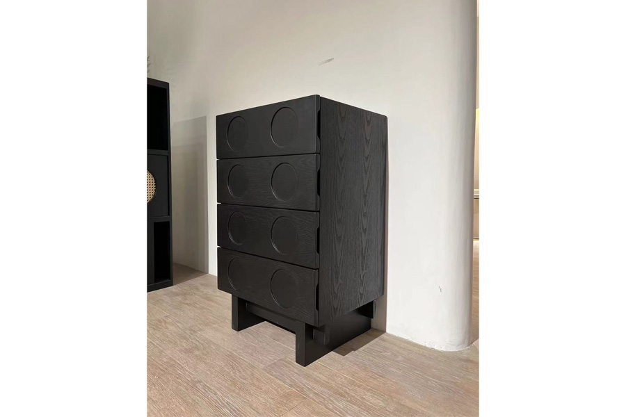 Side cabinet High side cabinet multifunctional side cabinet Medieval style side cabinet