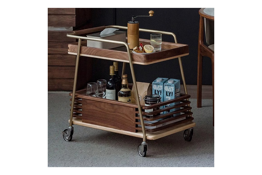 Side table Medieval style side table Moveable side table Multifunctional side table