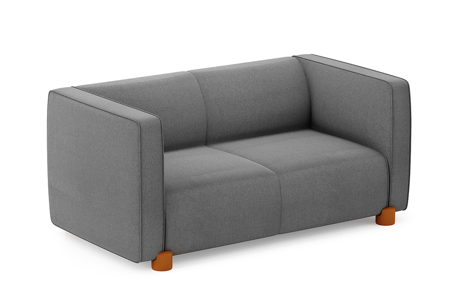 Modern minimalist combination sofa ceremonial sofa fabric office sofa  public area furniture