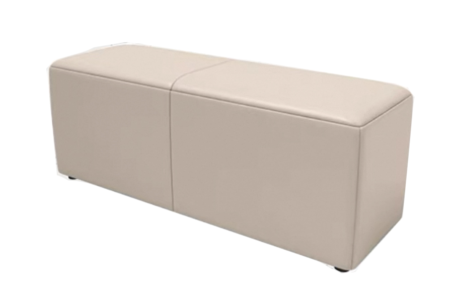 Modern style booth sofa Modern armless booth for restaurant Coffee shop booth sofa