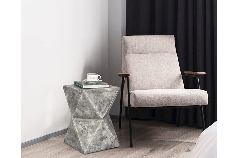 Nordic designer simple modern geometric side table Homestay cafe artistic creative outdoor small table