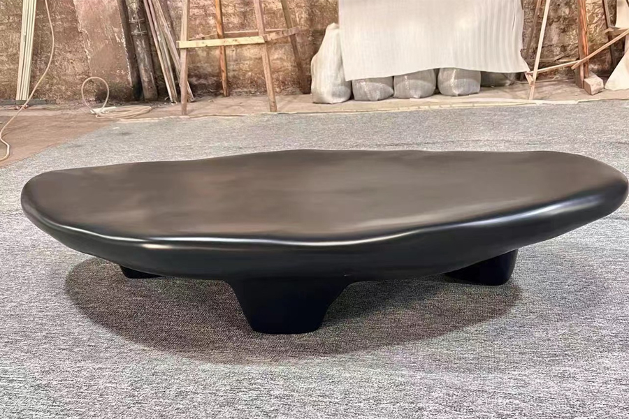 Fiberglass Coffee table Modern style coffee table vintage coffee table Multifunctional coffee table