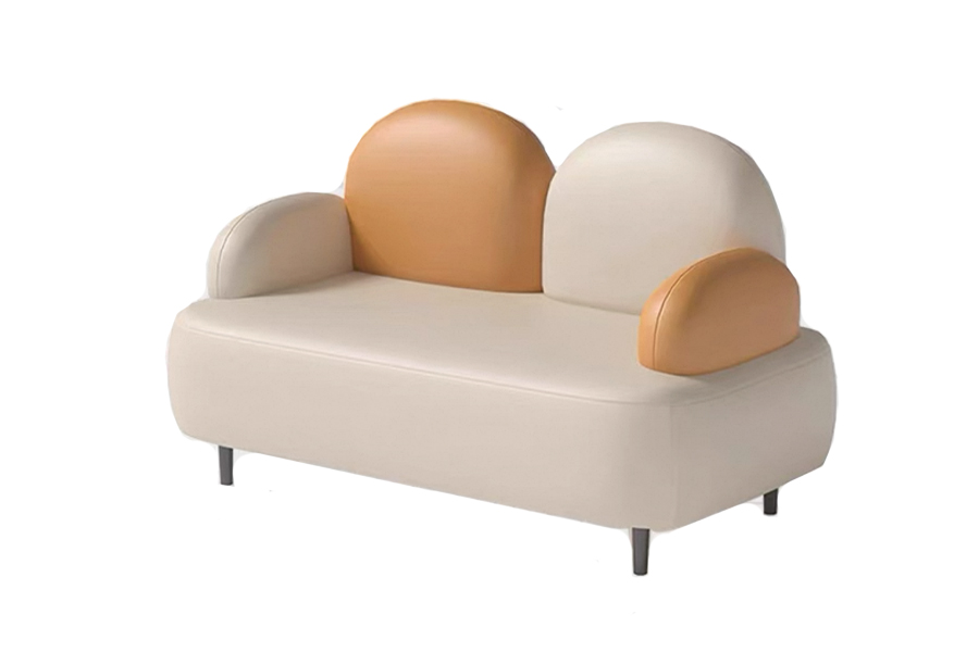 Solid wood booth sofa Customized booth sofa Booth sofa for project Hotel booth sofa