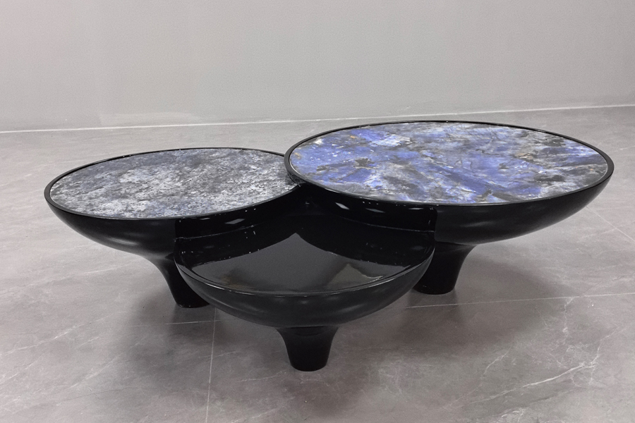 Sintered stone top Coffee table Fashion design coffee table Vintage coffee table multifunctional coffee table