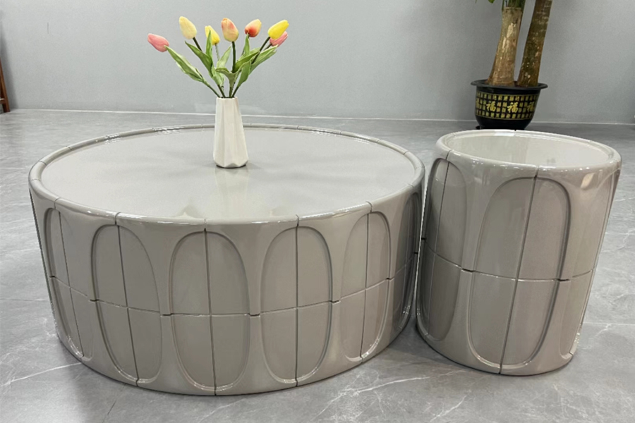 Fiberglass coffee table Outdoor coffee table Modern style coffee table Fashion design coffee table