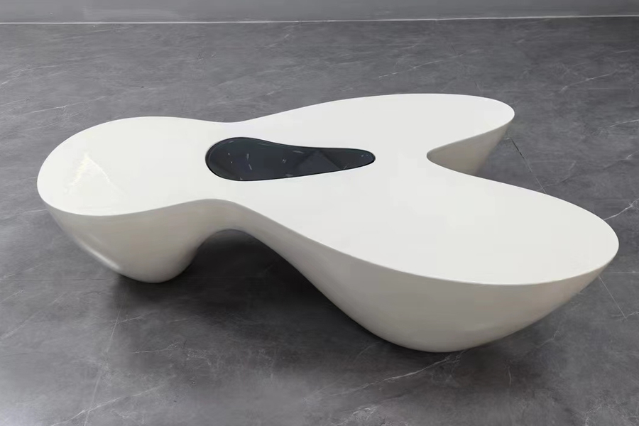 Irregular shape coffee table fiberglass coffee table fashion design coffee table high quality coffee table
