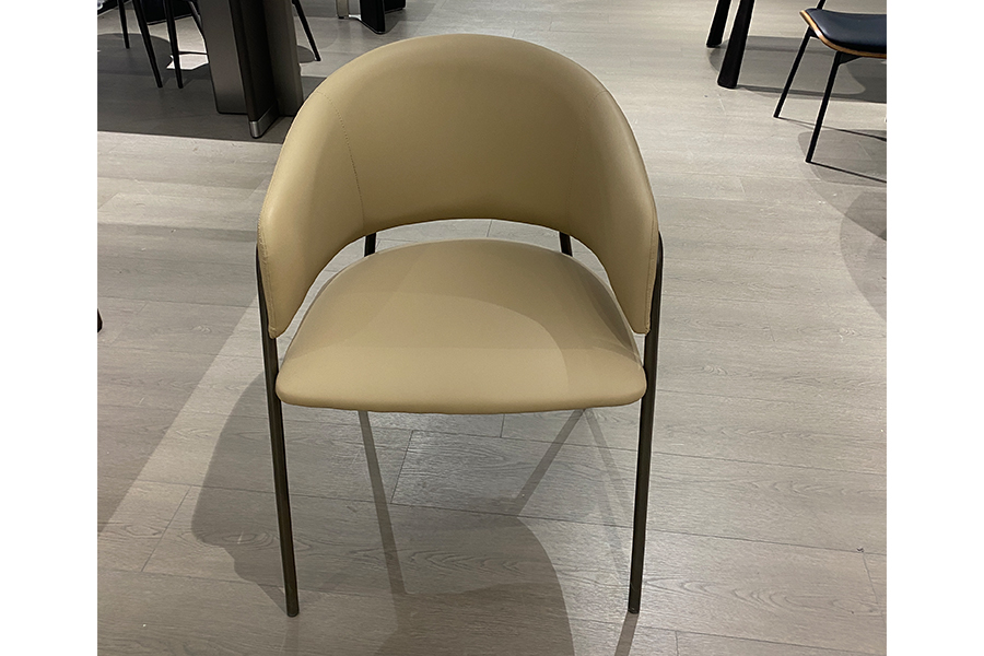 Light luxury dining chair modern simple home copy armchair hotel restaurant discuss leisure chair